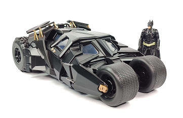 The Dark Knight Batmobile and Batman