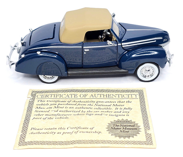 Ford Deluxe Convertible Coupe 1939