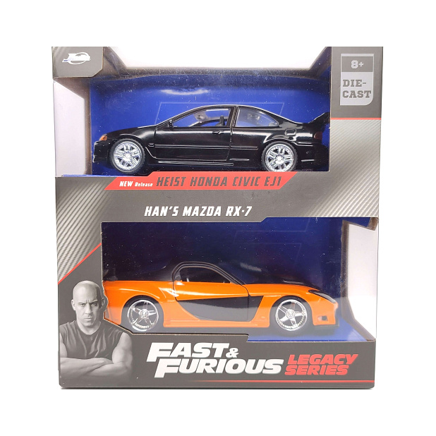 Heist Honda Civic EJ1 1993 & Han's Mazda RX-7